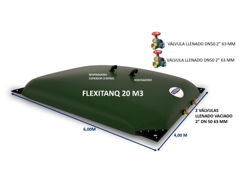 Flexitanq todo uso 20m3 - Flexitanq