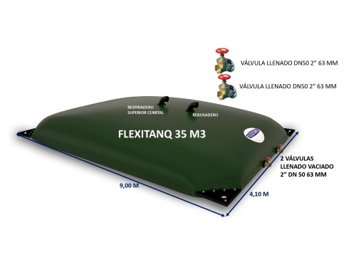 Flexitanq todo uso 35m3 - Flexitanq